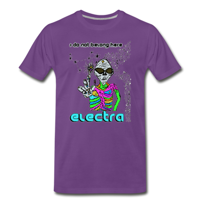 I DO NOT BELONG HERE - ELECTRA - purple