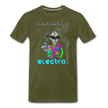 I DO NOT BELONG HERE - ELECTRA - olive green