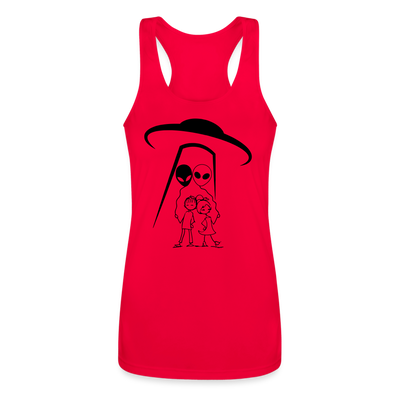 OBDUCTION Women’s Performance Racerback Tank Top - coral