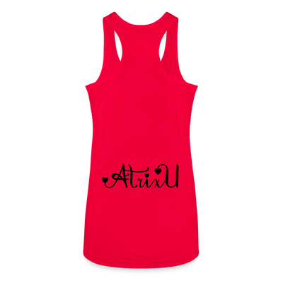 OBDUCTION Women’s Performance Racerback Tank Top - coral