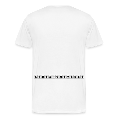 LYD COLLECTION "Zafira" Men's Premium T-Shirt - white
