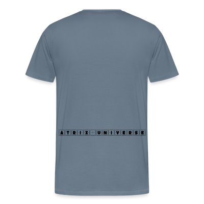 LYD COLLECTION "Zafira" Men's Premium T-Shirt - steel blue