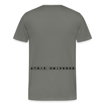 LYD COLLECTION "Zafira" Men's Premium T-Shirt - asphalt gray