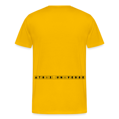 LYD COLLECTION "Zafira" Men's Premium T-Shirt - sun yellow