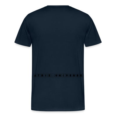 LYD COLLECTION "Zafira" Men's Premium T-Shirt - deep navy