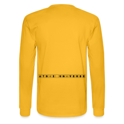 LYD COLLECTION "ZAFIRA" Men's Long Sleeve T-Shirt - gold