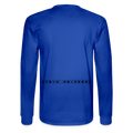 LYD COLLECTION "ZAFIRA" Men's Long Sleeve T-Shirt - royal blue