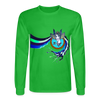 LYD COLLECTION "ZAFIRA" Men's Long Sleeve T-Shirt - bright green