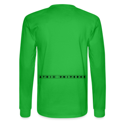 LYD COLLECTION "ZAFIRA" Men's Long Sleeve T-Shirt - bright green