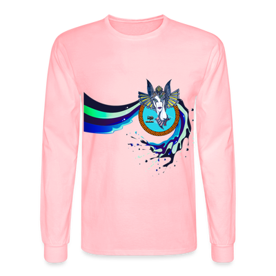 LYD COLLECTION "ZAFIRA" Men's Long Sleeve T-Shirt - pink