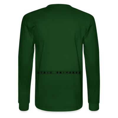 LYD COLLECTION "ZAFIRA" Men's Long Sleeve T-Shirt - forest green