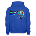LYD COLLECTION "ZAFIRA" Gildan Heavy Blend Adult Hoodie - royal blue