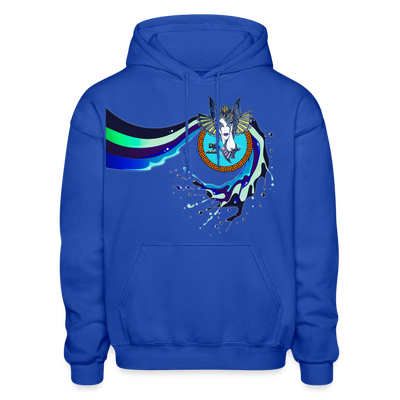 LYD COLLECTION "ZAFIRA" Gildan Heavy Blend Adult Hoodie - royal blue