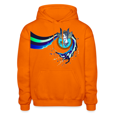 LYD COLLECTION "ZAFIRA" Gildan Heavy Blend Adult Hoodie - orange