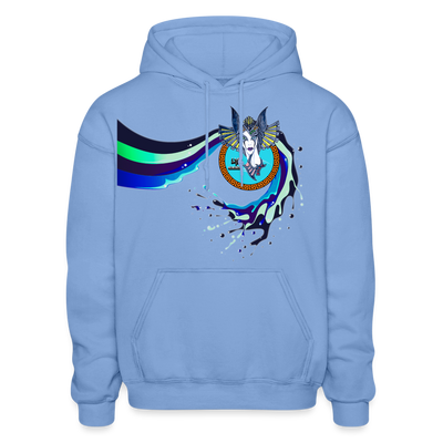 LYD COLLECTION "ZAFIRA" Gildan Heavy Blend Adult Hoodie - carolina blue