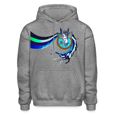 LYD COLLECTION "ZAFIRA" Gildan Heavy Blend Adult Hoodie - graphite heather