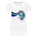 LYD COLLECTION "ZAFIRA" Women’s Premium T-Shirt - white