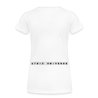 LYD COLLECTION "ZAFIRA" Women’s Premium T-Shirt - white