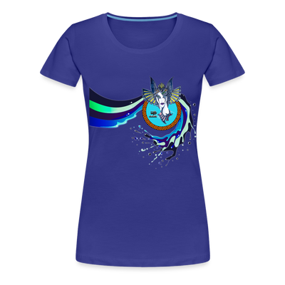 LYD COLLECTION "ZAFIRA" Women’s Premium T-Shirt - royal blue