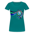 LYD COLLECTION "ZAFIRA" Women’s Premium T-Shirt - teal