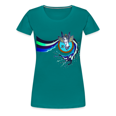LYD COLLECTION "ZAFIRA" Women’s Premium T-Shirt - teal