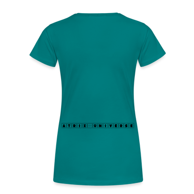 LYD COLLECTION "ZAFIRA" Women’s Premium T-Shirt - teal