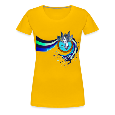 LYD COLLECTION "ZAFIRA" Women’s Premium T-Shirt - sun yellow
