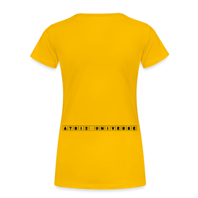 LYD COLLECTION "ZAFIRA" Women’s Premium T-Shirt - sun yellow