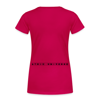LYD COLLECTION "ZAFIRA" Women’s Premium T-Shirt - dark pink