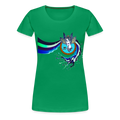 LYD COLLECTION "ZAFIRA" Women’s Premium T-Shirt - kelly green