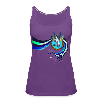 LYD COLLECTION "ZAFIRA" Women’s Premium Tank Top - purple