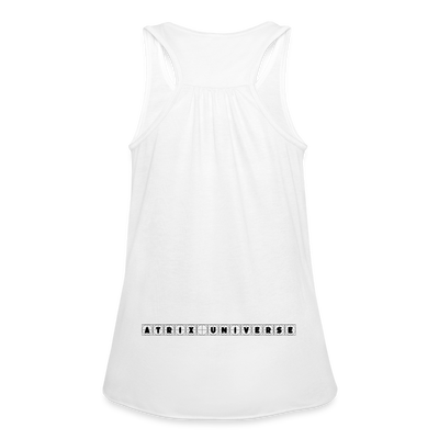 LYD COLLECTION "ZAFIRA" Women's Flowy Tank Top by Bella - white