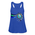 LYD COLLECTION "ZAFIRA" Women's Flowy Tank Top by Bella - royal blue