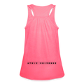 LYD COLLECTION "ZAFIRA" Women's Flowy Tank Top by Bella - neon pink