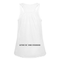 "Zafira" Women's Flowy Tank Top by Bella - white