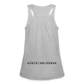 "Zafira" Women's Flowy Tank Top by Bella - heather gray