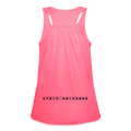 "Zafira" Women's Flowy Tank Top by Bella - neon pink