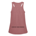 "Zafira" Women's Flowy Tank Top by Bella - mauve