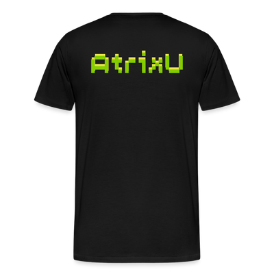 "UNZZZIPED" Men's Premium T-Shirt - black